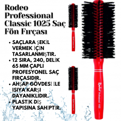 Rodeo Professional Classic 1025 Saç Fön Fırçası