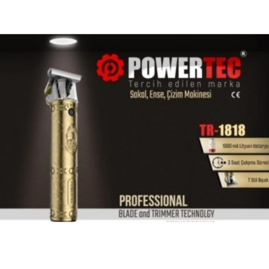 Powertec TR-1818 SAKAL ENSE ÇİZİM MAKİNESİ