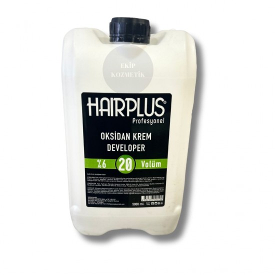 HAIRPLUS PROFESYONEL OKSIDAN KREM 20 VOLÜM 5 LT HAIRPLUS PROFESYONEL OKSIDAN KREM 20 VOLÜM 5 LT