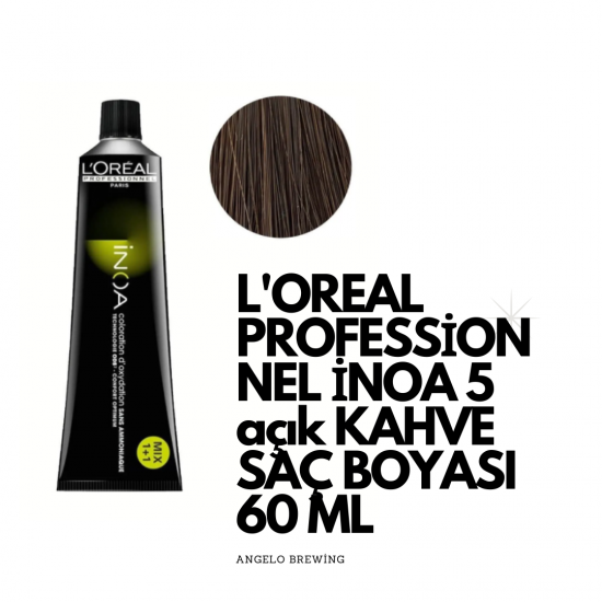 İNOA Saç Boyası 5,0 Açık Kahve 