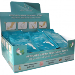 Argan Cure Pedikür Kremli Bakım Çorap 1 Kutu 50 Adet