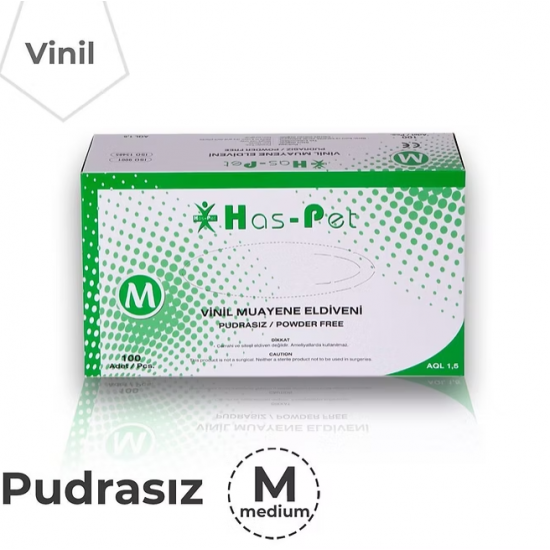HASPET M VİNİL ELDİVEN