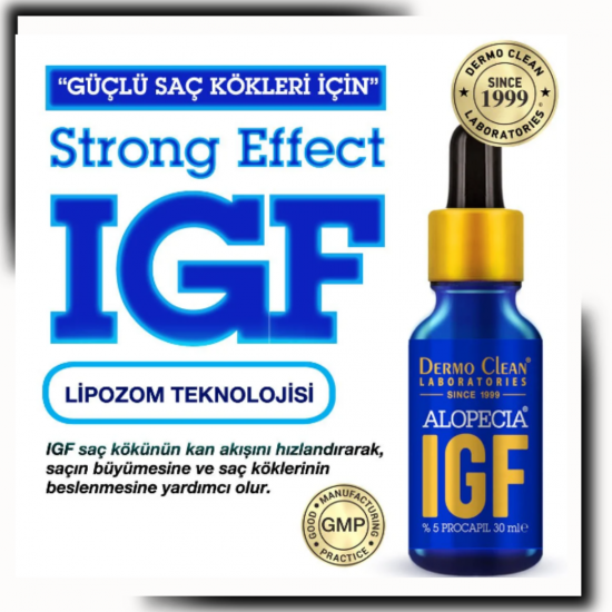 ALOPECIA IGF SERUM 3'LÜ SET EKONOMİK PAKET