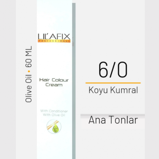 Lilafix Saç Boyası No 6/0 Koyu Kumral 60ml