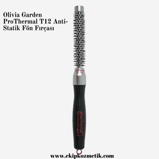Olivia Garden ProThermal T12 Anti-Statik Fön Fırçası Olivia Garden ProThermal T12 Anti-Statik Fön Fırçası