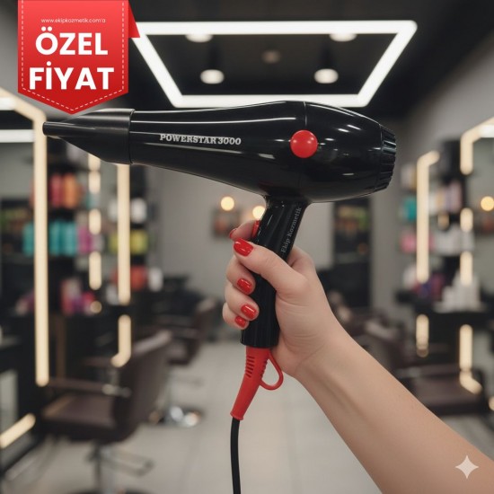 Powerstar 3000 Profesyonel Fön Makinesi 