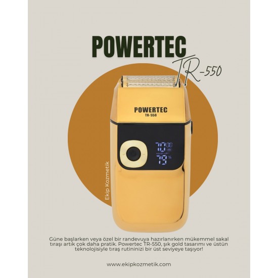 Powertec Traş Makinası TR-550
