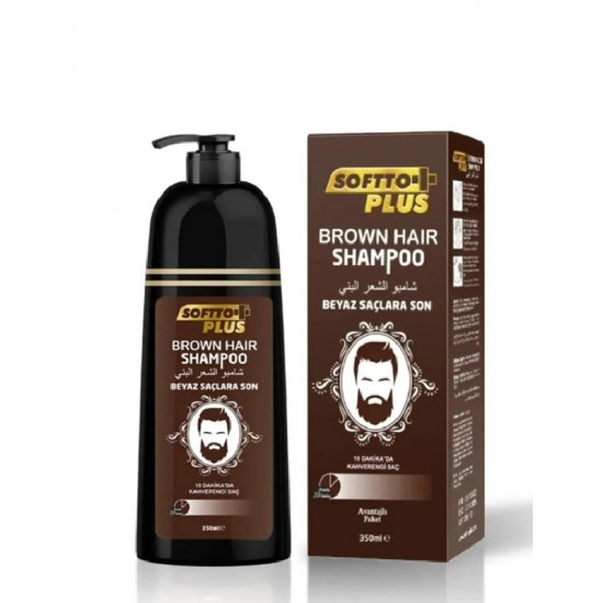 SOFTTO PLUS  Brown Hair Şampuan 350ml