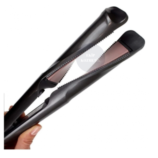 Trina Turk Trina - Saç Düzleştiricisi Sihirli Düzleştici & Maşa 2si 1 Arada Düzleştir-kıvır