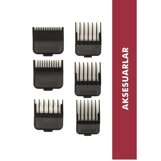 Astra Visible-Pro HC-999A Profesyonel Saç & Sakal Kesme Makinesi