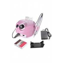 Meir Nail Drill 15 W Pembe Elektrikli Tırnak Freze Törpü Makinesi 15W-PEMBE-FREZE-MAKİNESİ