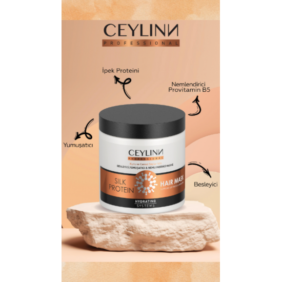 Ceylinn Silk Protein Saç Maskesi 500 ML