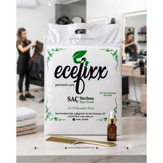 Ecefix Saç Havlusu 100lü