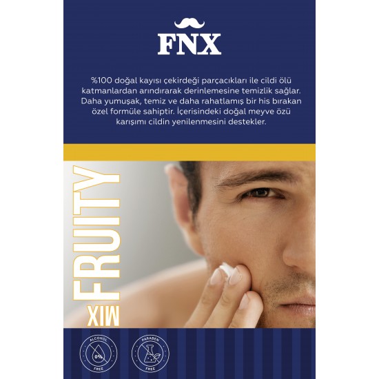 Fnx Barber Face Scrub Peeling Fruit Mix 500 ML