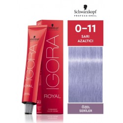 Igora Royal Özel Seriler 0-11 Sarı Azaltıcı Saç Boyası 60ml