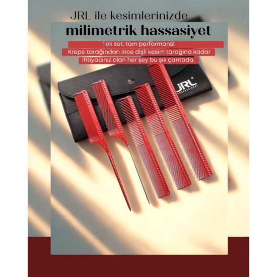 Jrl Çantalı 5'li Tarak Seti 
