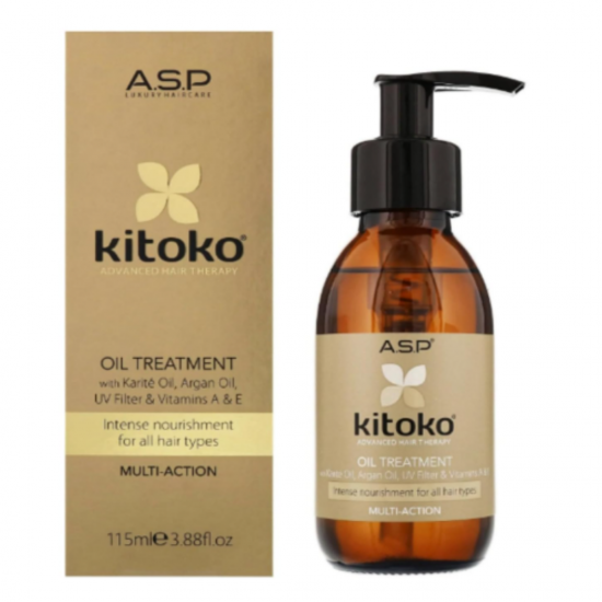 Asp Kitoko Oil Treatment Argan Saç Bakım Yağı 115 ML