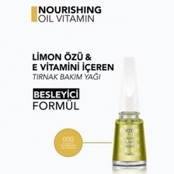 Flormar Nourishing Oil Vitamin Limon Özlü Tırnak Bakım Yağı